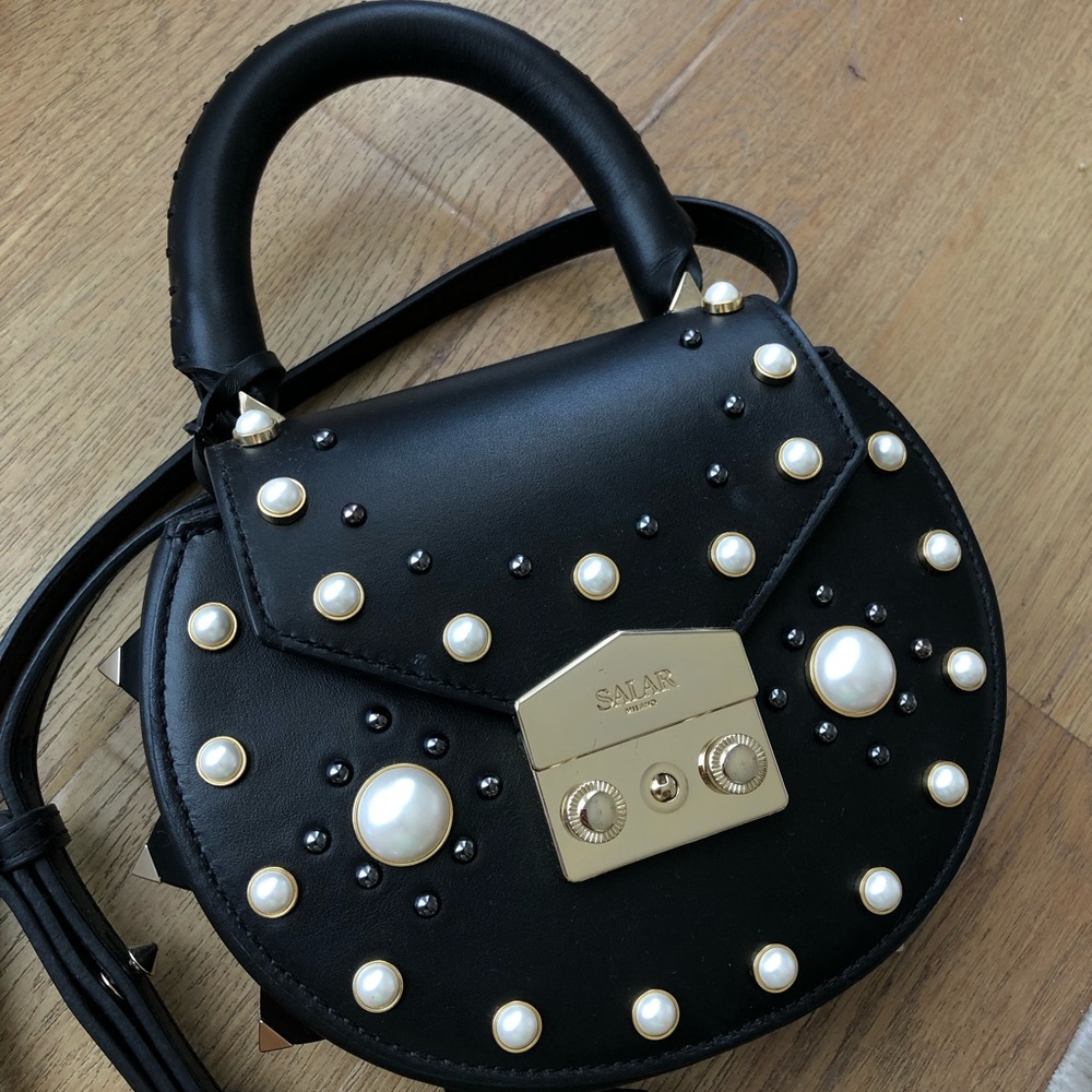 Salar Milano | black Pearl Bag